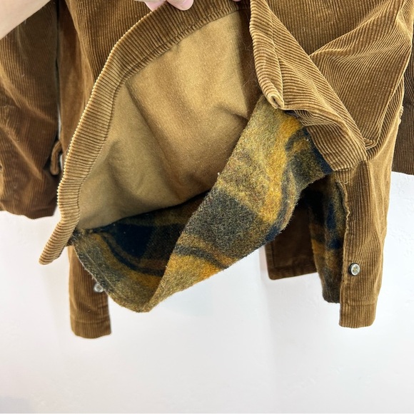Sears Vintage Brown Corduroy Coat Men Sz 40 - Picture 8 of 13